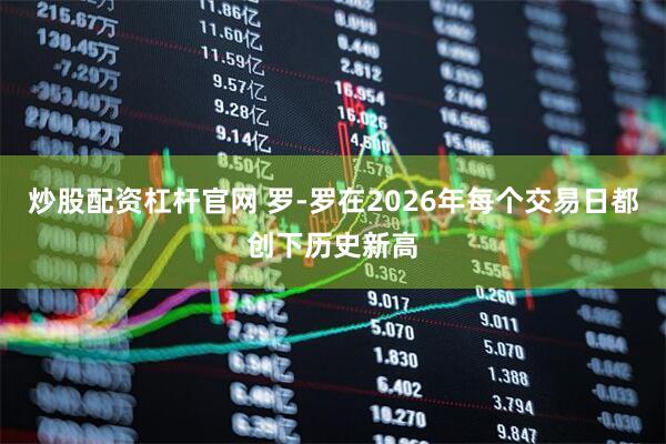 炒股配资杠杆官网 罗-罗在2026年每个交易日都创下历史新高